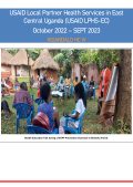 USAID Local Partner Health Services in East Central Uganda (USAID LPHS-EC) October 2022 – SEPT 2023 Kigandalo HC IV